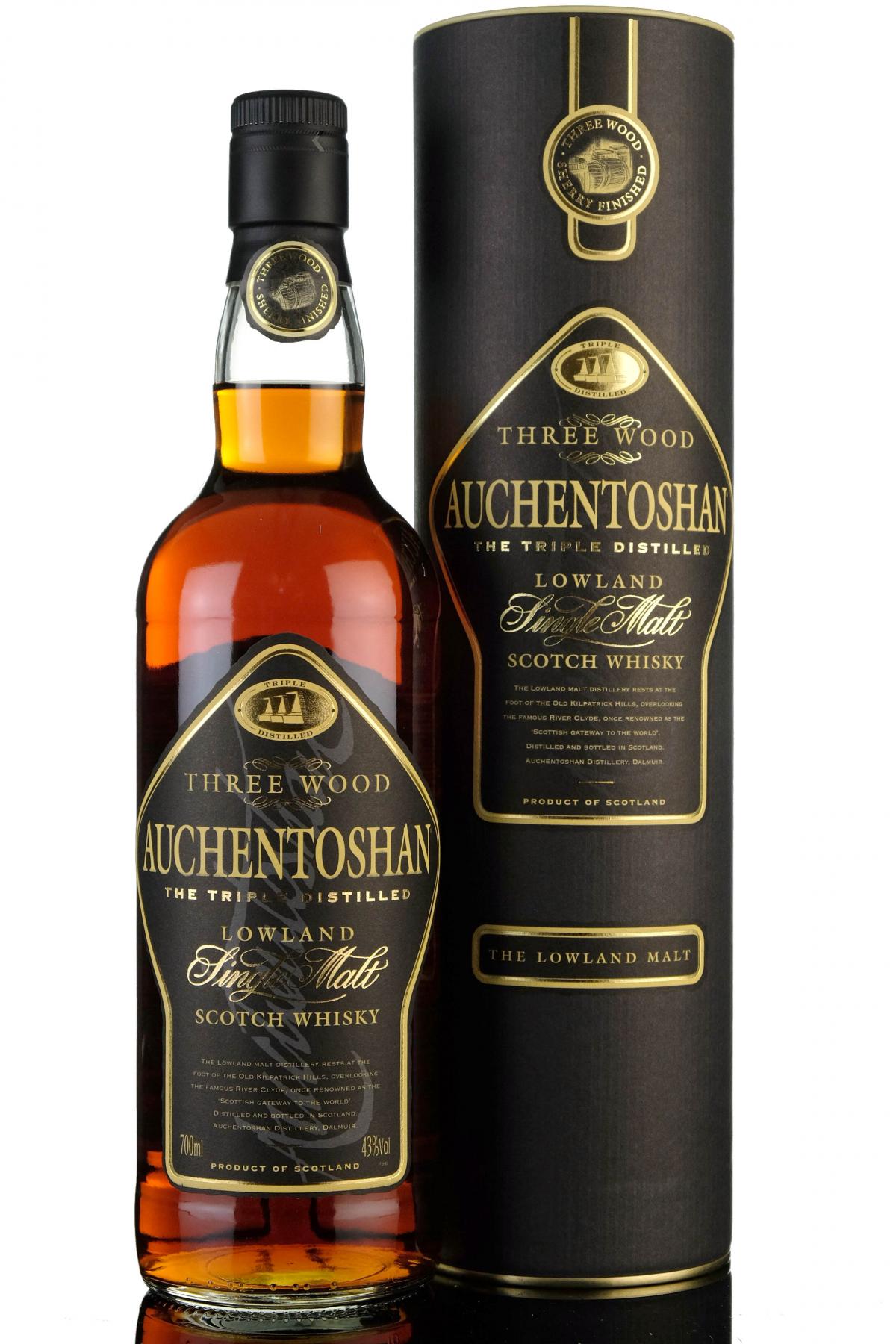 Auchentoshan Three Wood - Circa 2000