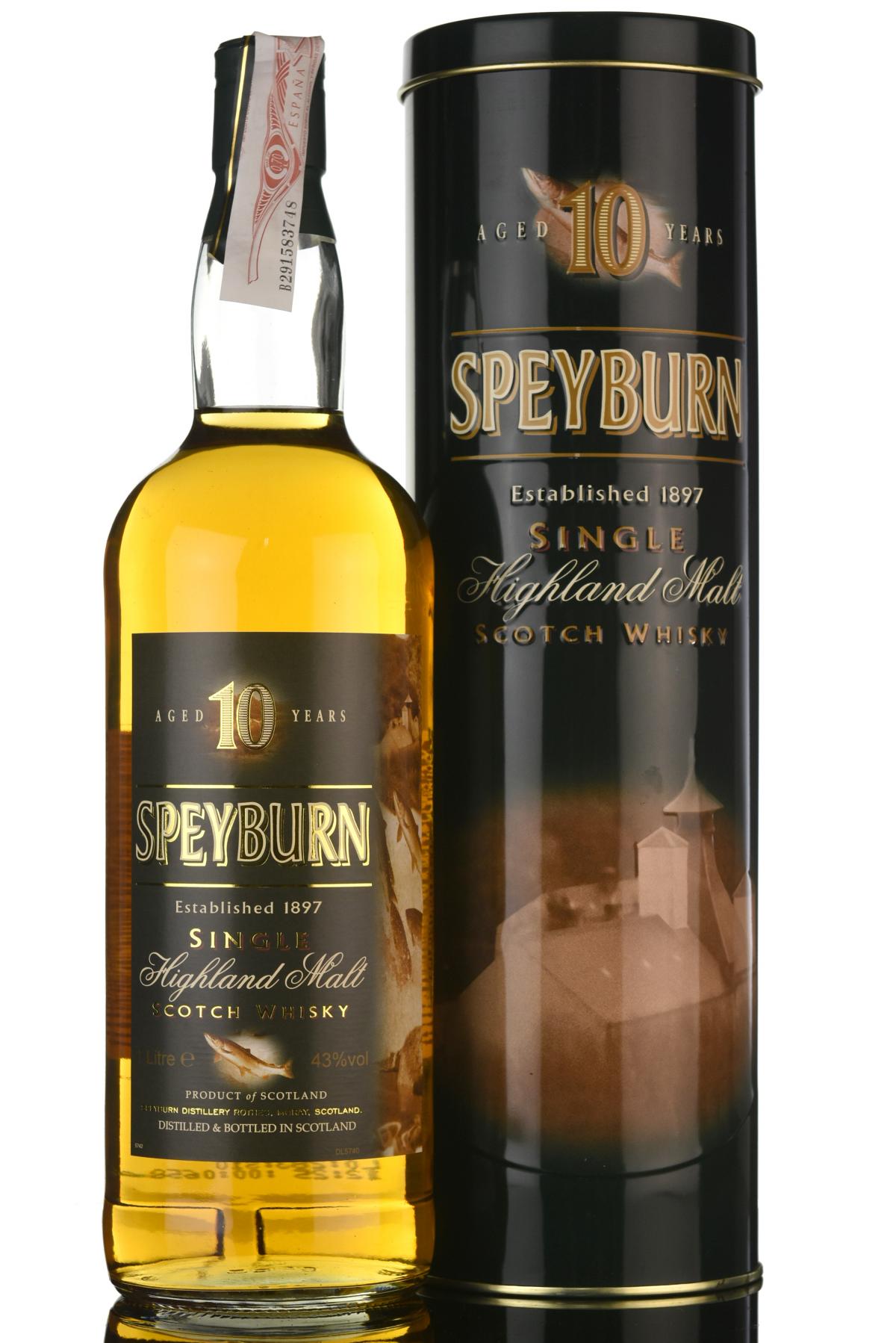 Speyburn 10 Year Old - 1 Litre