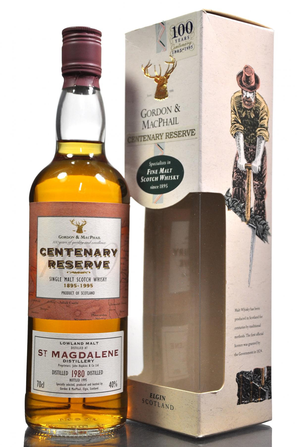 St Magdalene 1980-1995 - Centenary Reserve - Gordon & MacPhail