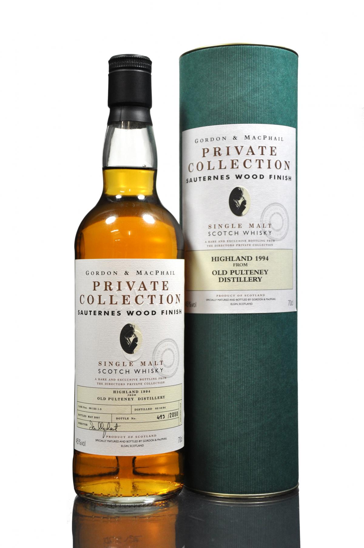 Old Pulteney 1994-2007 - Private Collection