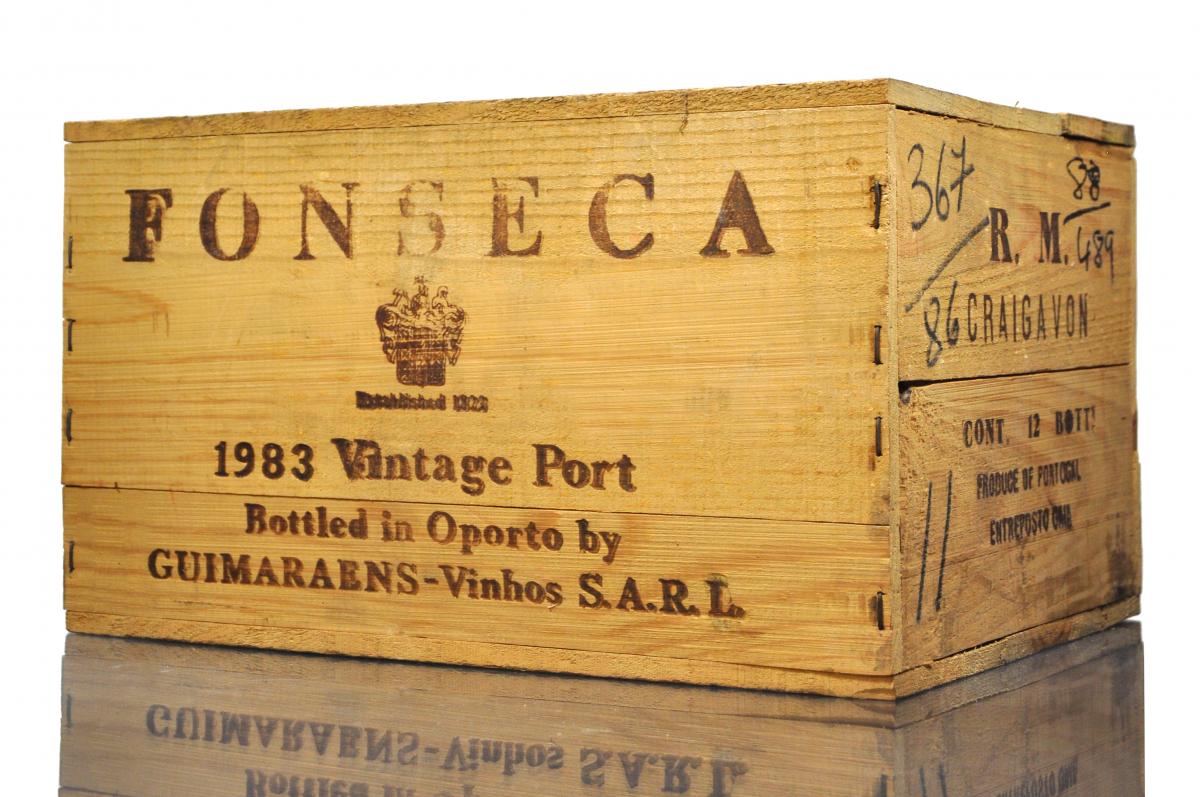 1 Sealed Case Fonseca 1983 Vintage Port 12 x 75cl