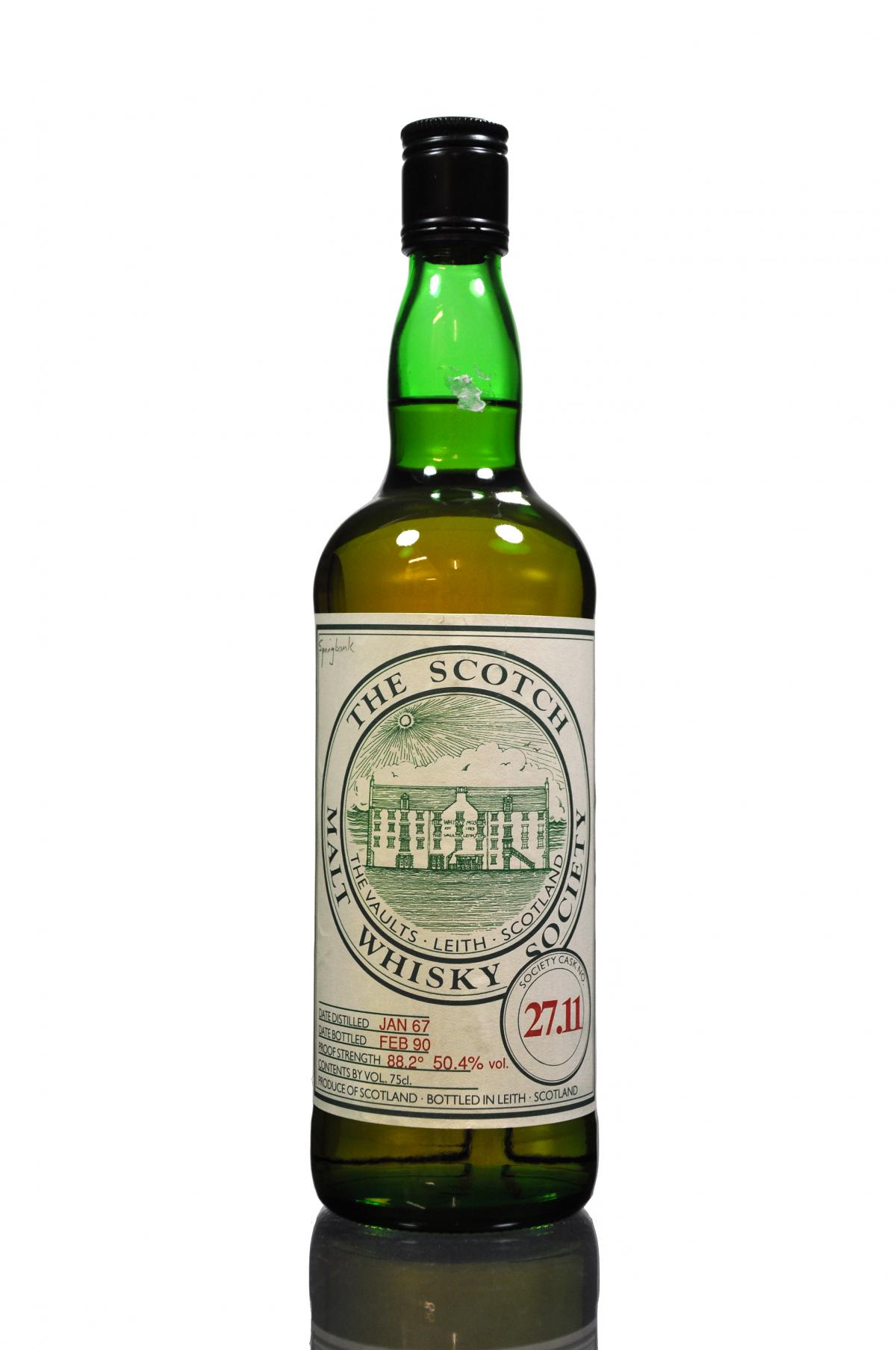 Springbank 1967-1990 - SMWS 27.11