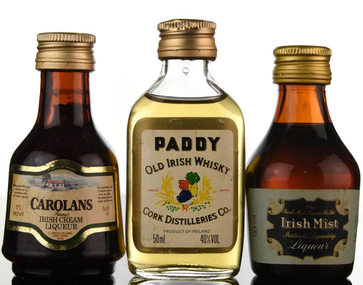 3 x Irish Miniatures