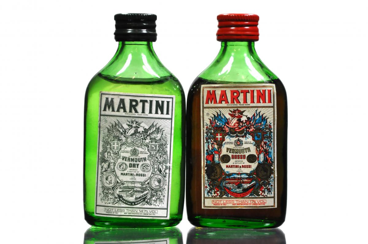 2 x Martini Miniatures