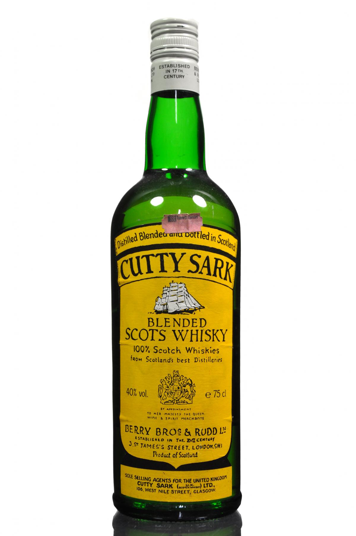 Cutty Sark - 1980s