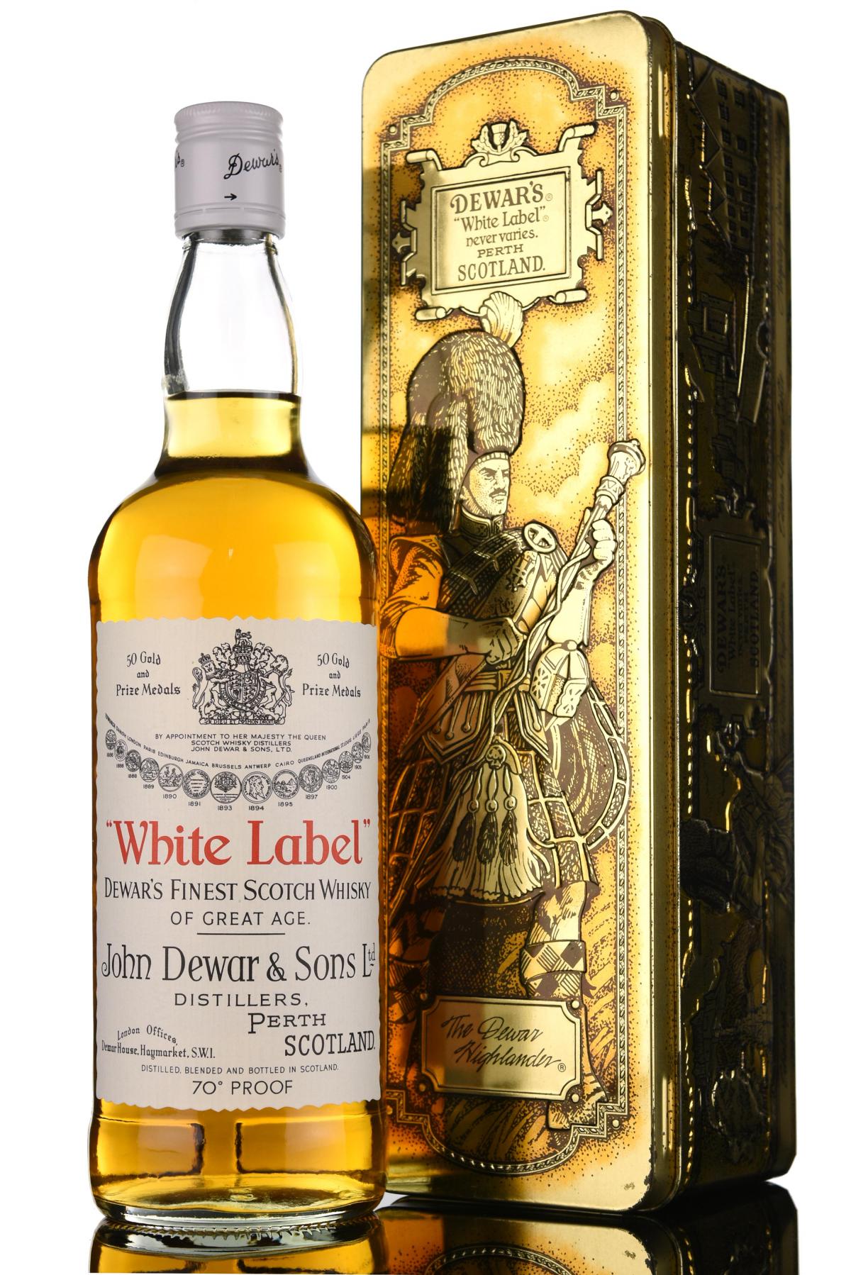 Dewars White Label - 1970s