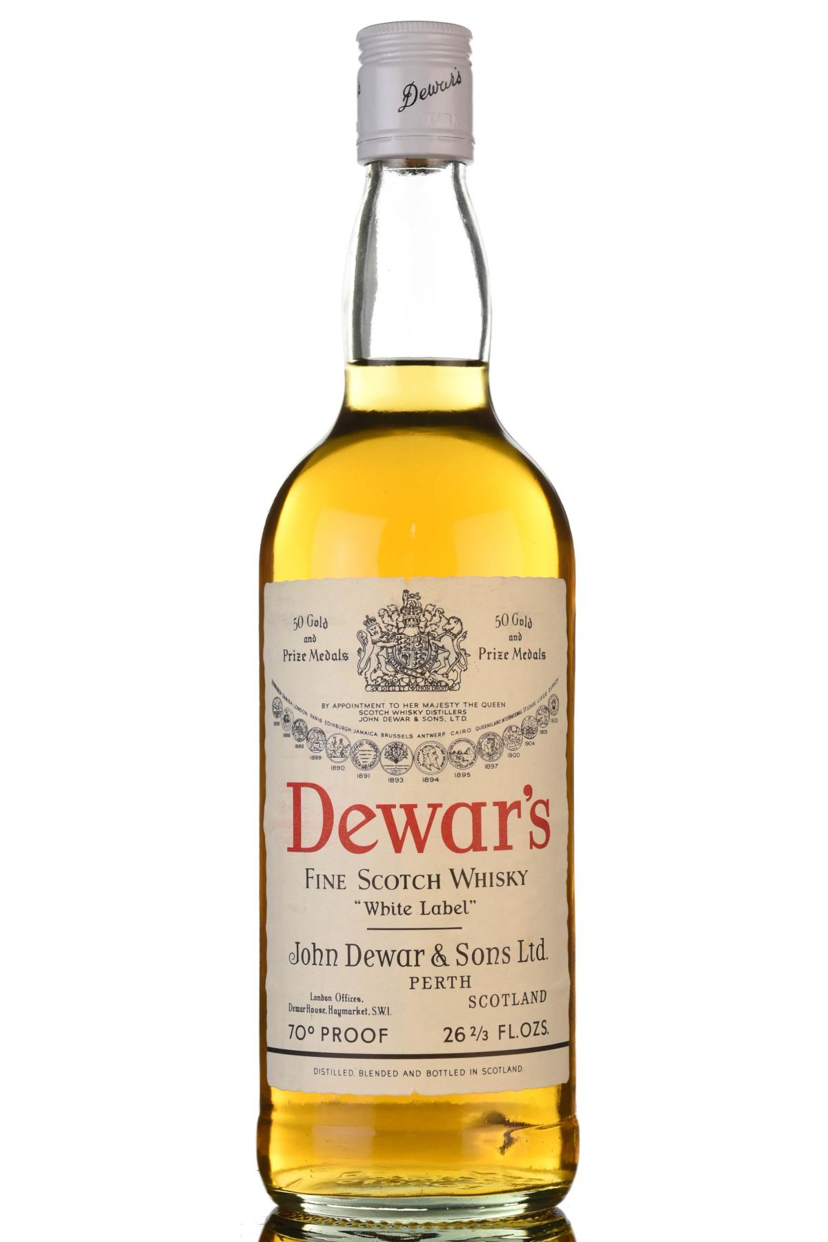 Dewars White Label - 1970s