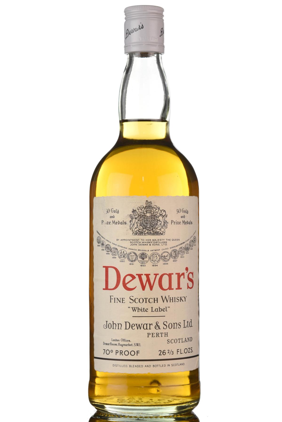 Dewars White Label - 1970s