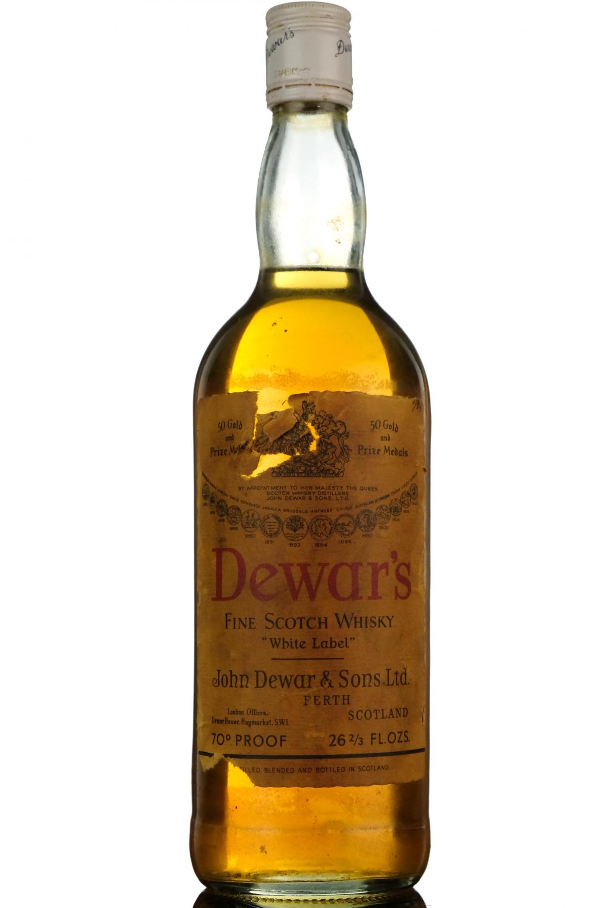 Dewars White Label - 1970s