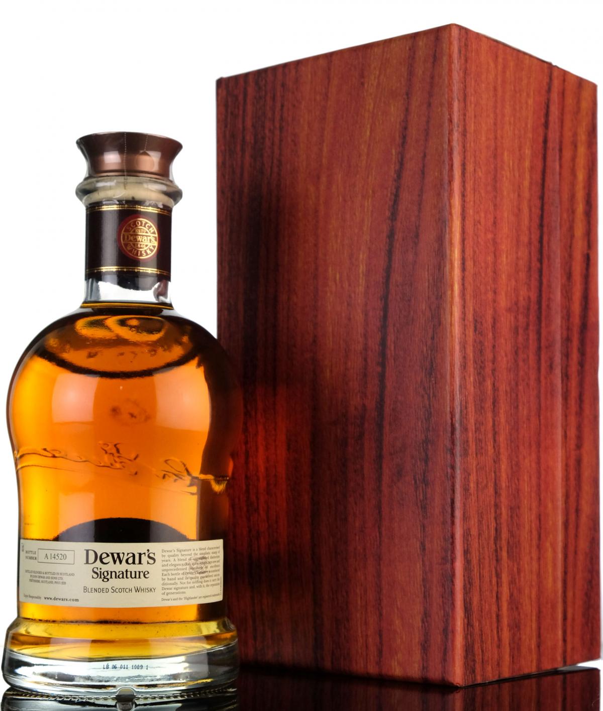 Dewars Signature