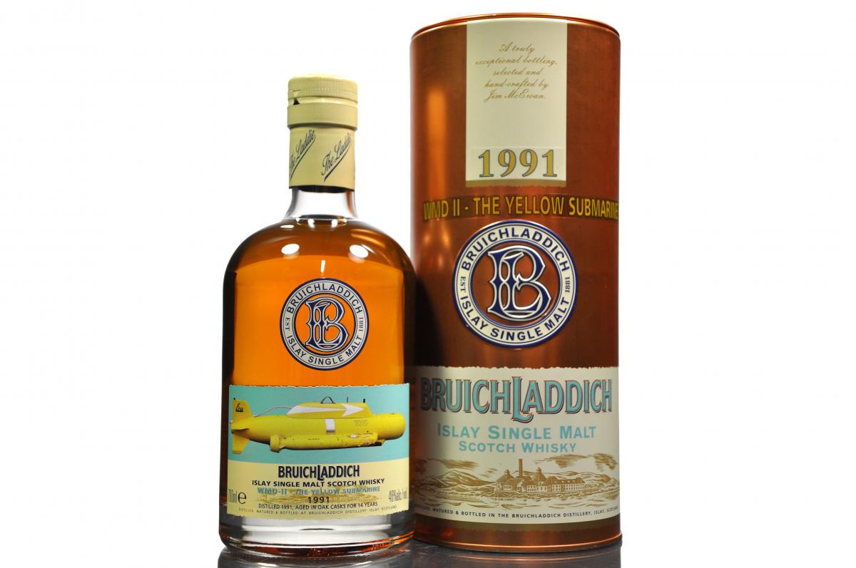 Bruichladdich 1991 - Yellow Submarine - WMD 2