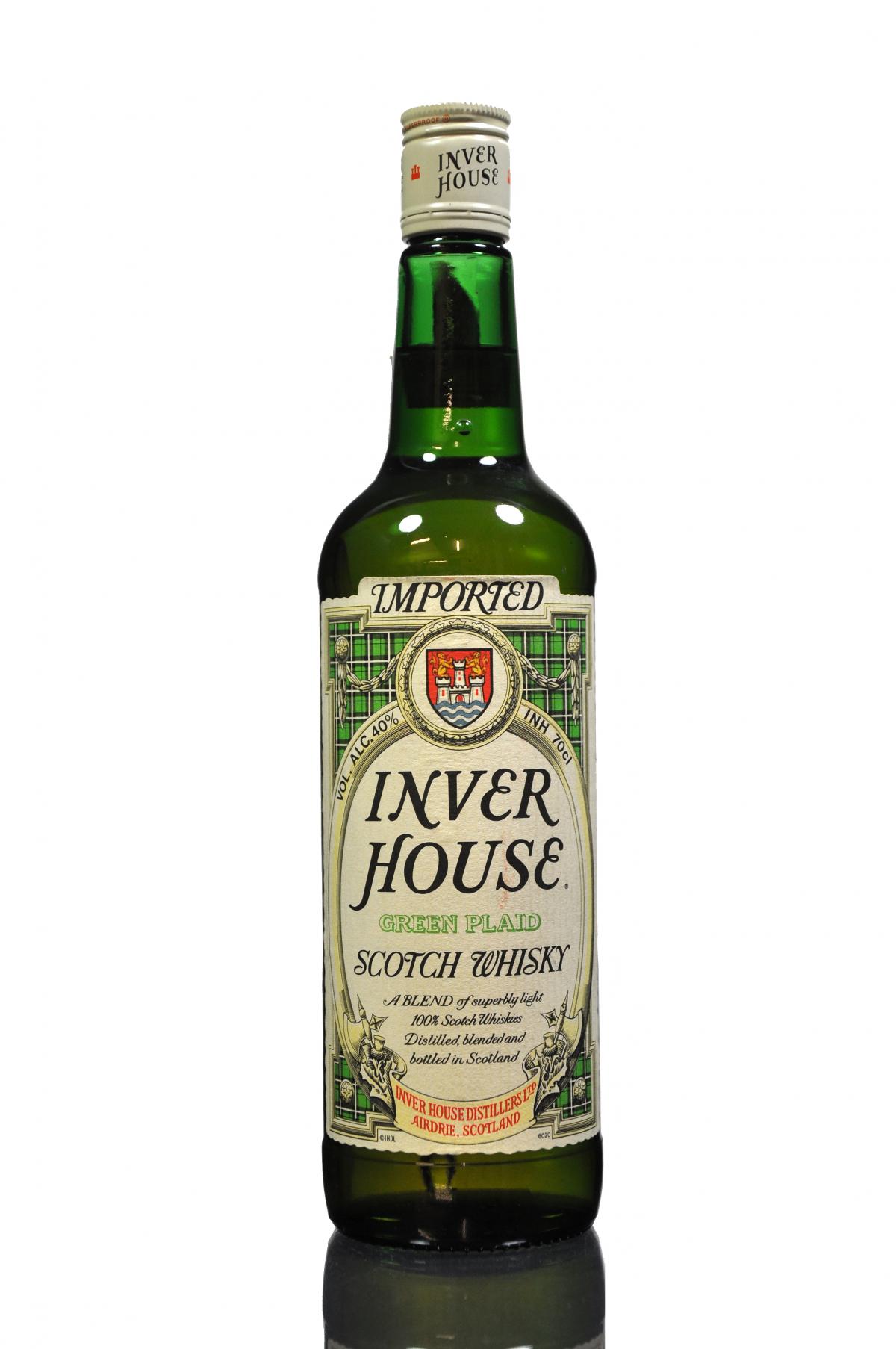 Inver House Green Plaid - 1990s