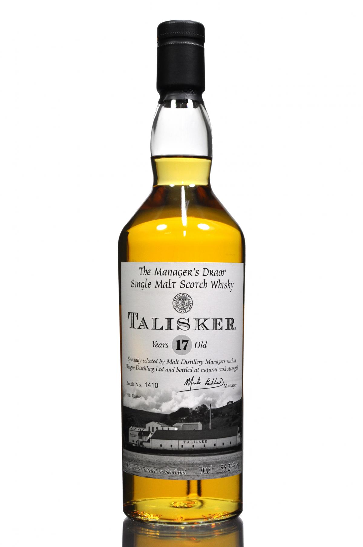 Talisker 17 Year Old - Managers Dram 2011