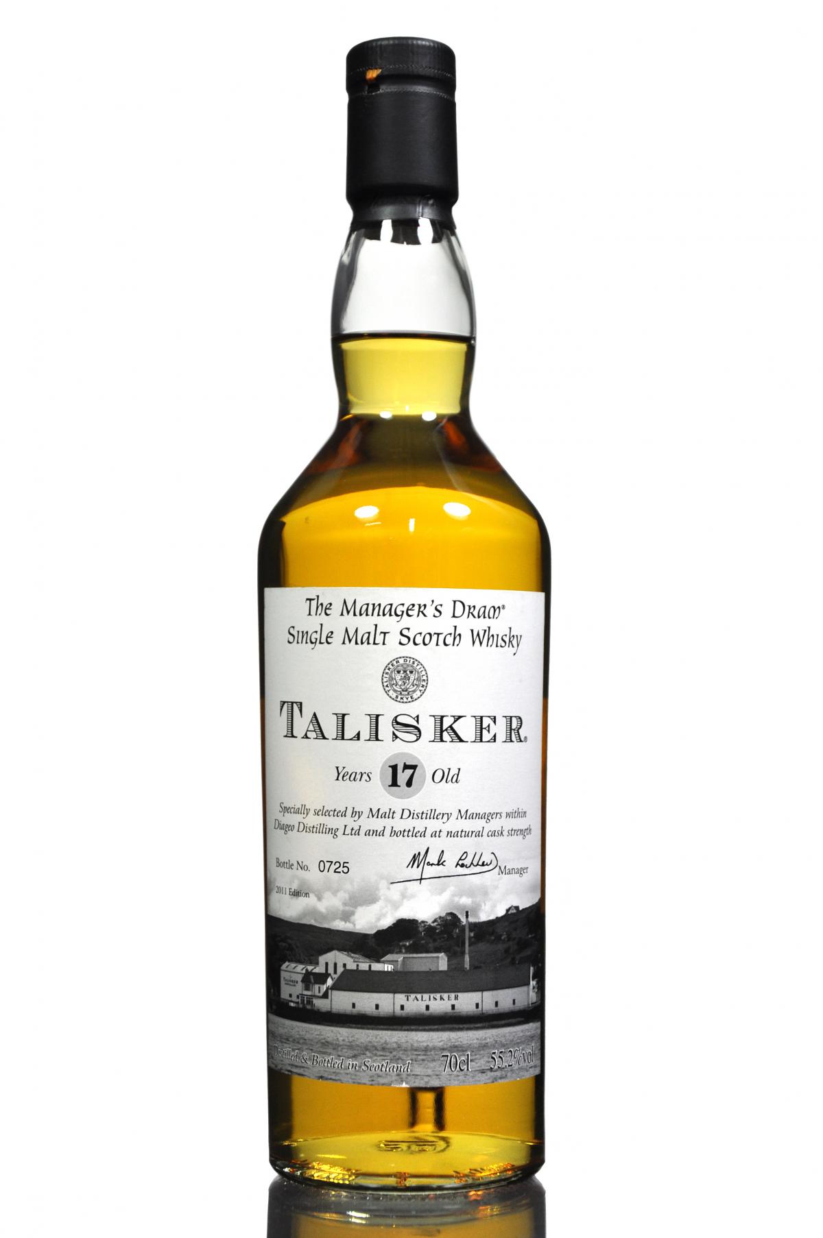 Talisker 17 Year Old - Managers Dram 2011