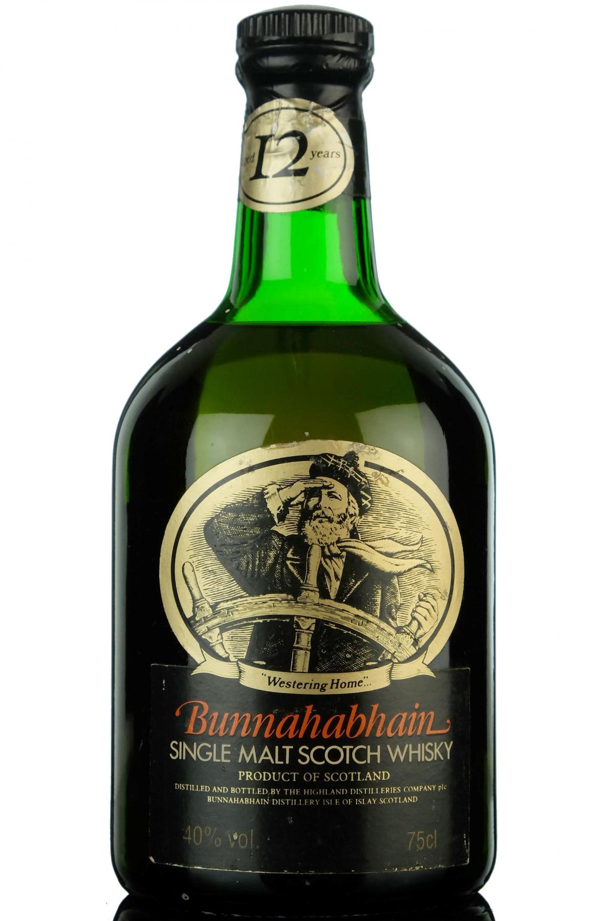 Bunnahabhain 12 Year Old - Circa 1990