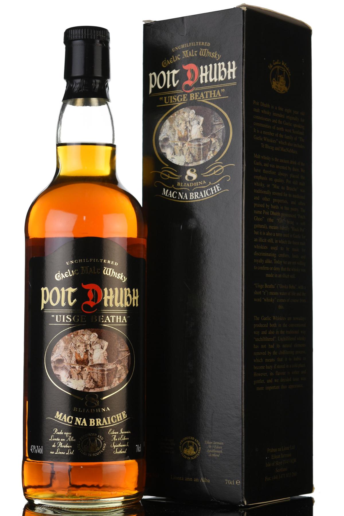 Poit Dhubh 8 Year Old