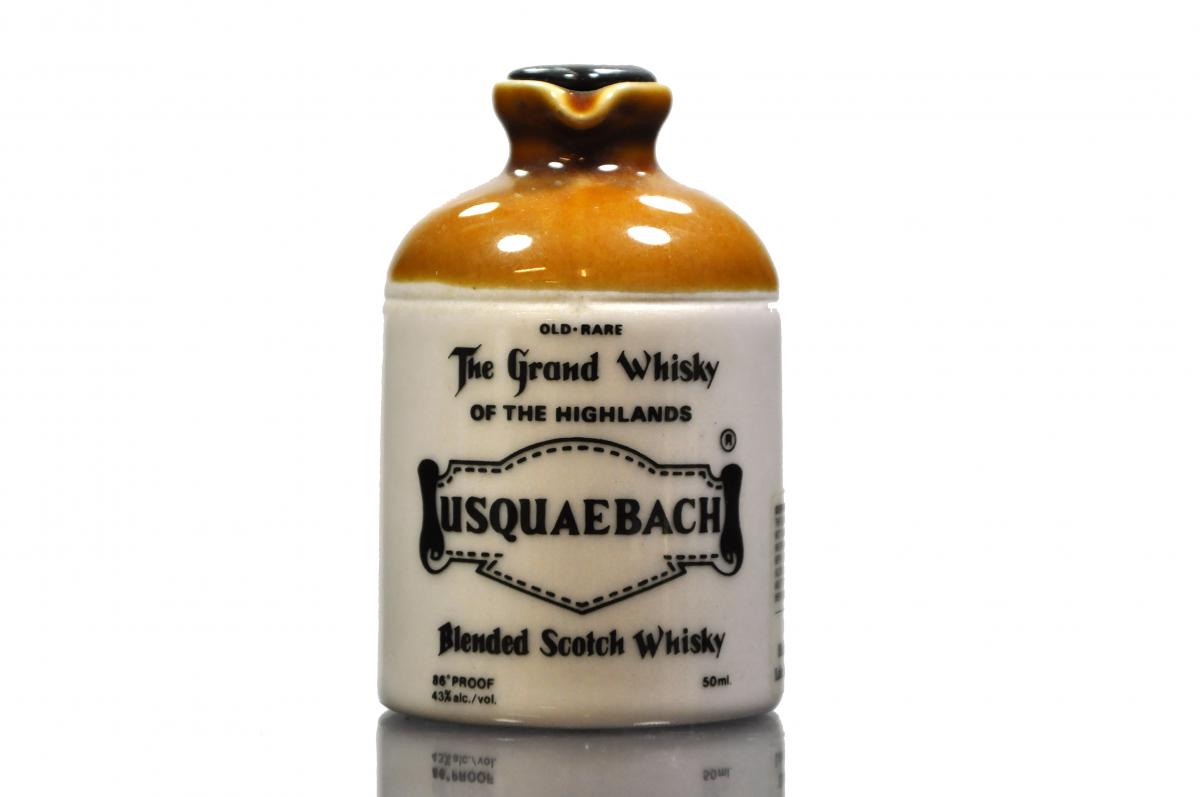 Usquaebach Ceramic Miniature