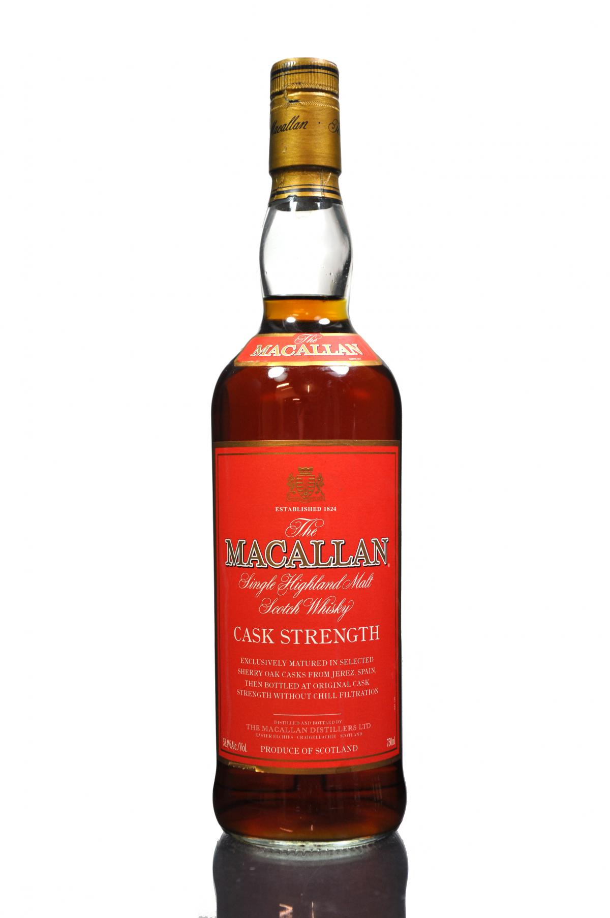 Macallan Cask Strength - 58.4%