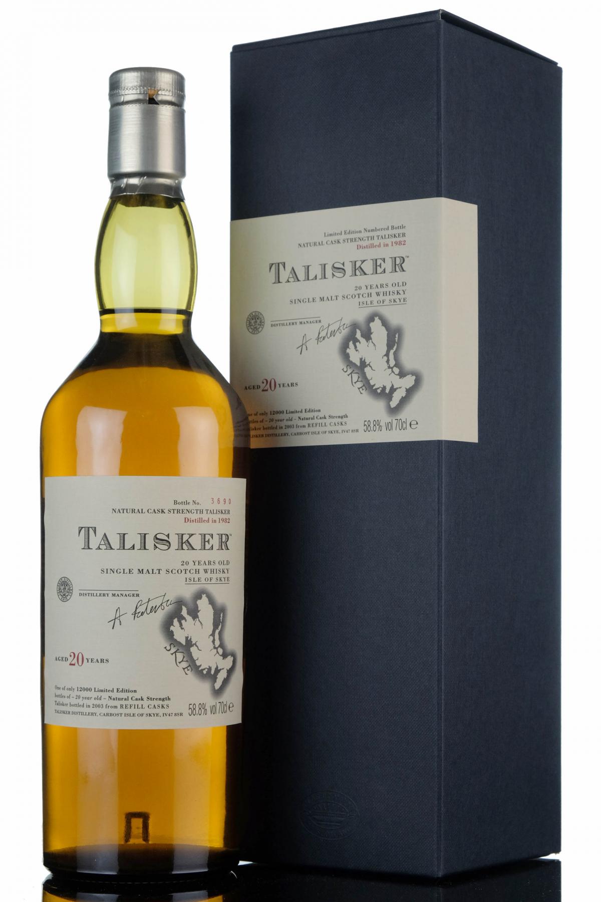 Talisker 1982-2003 - 20 Year Old