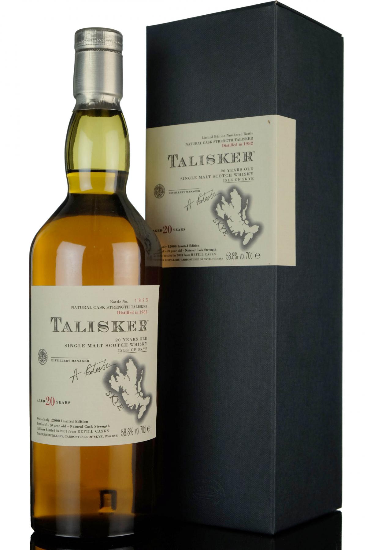 Talisker 1982-2003 - 20 Year Old