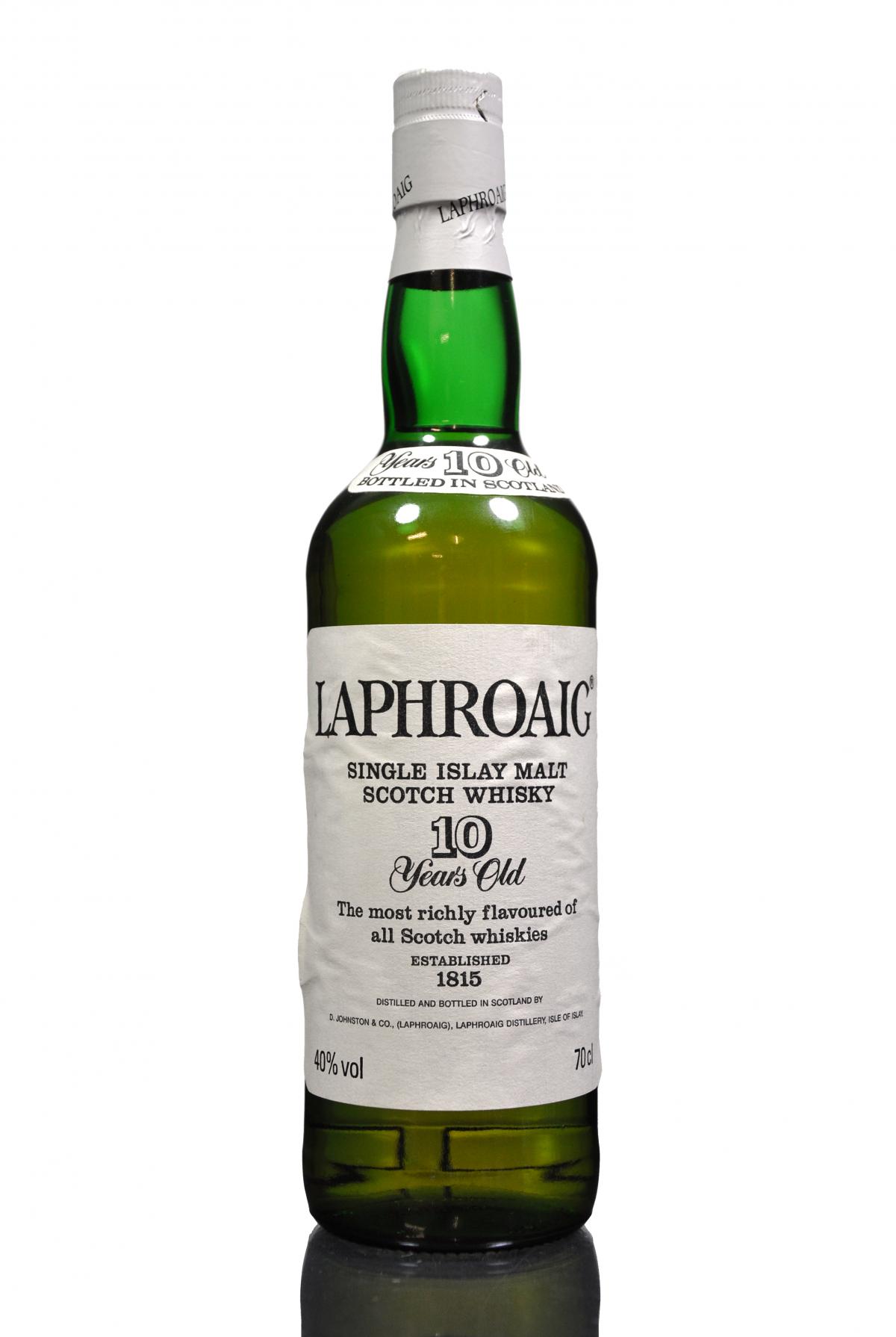 Laphroaig 10 Year Old - Early 1990s