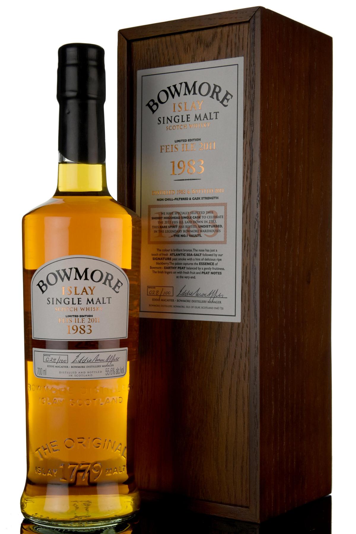 Bowmore 1983 - Festival 2011 - 100 Bottles