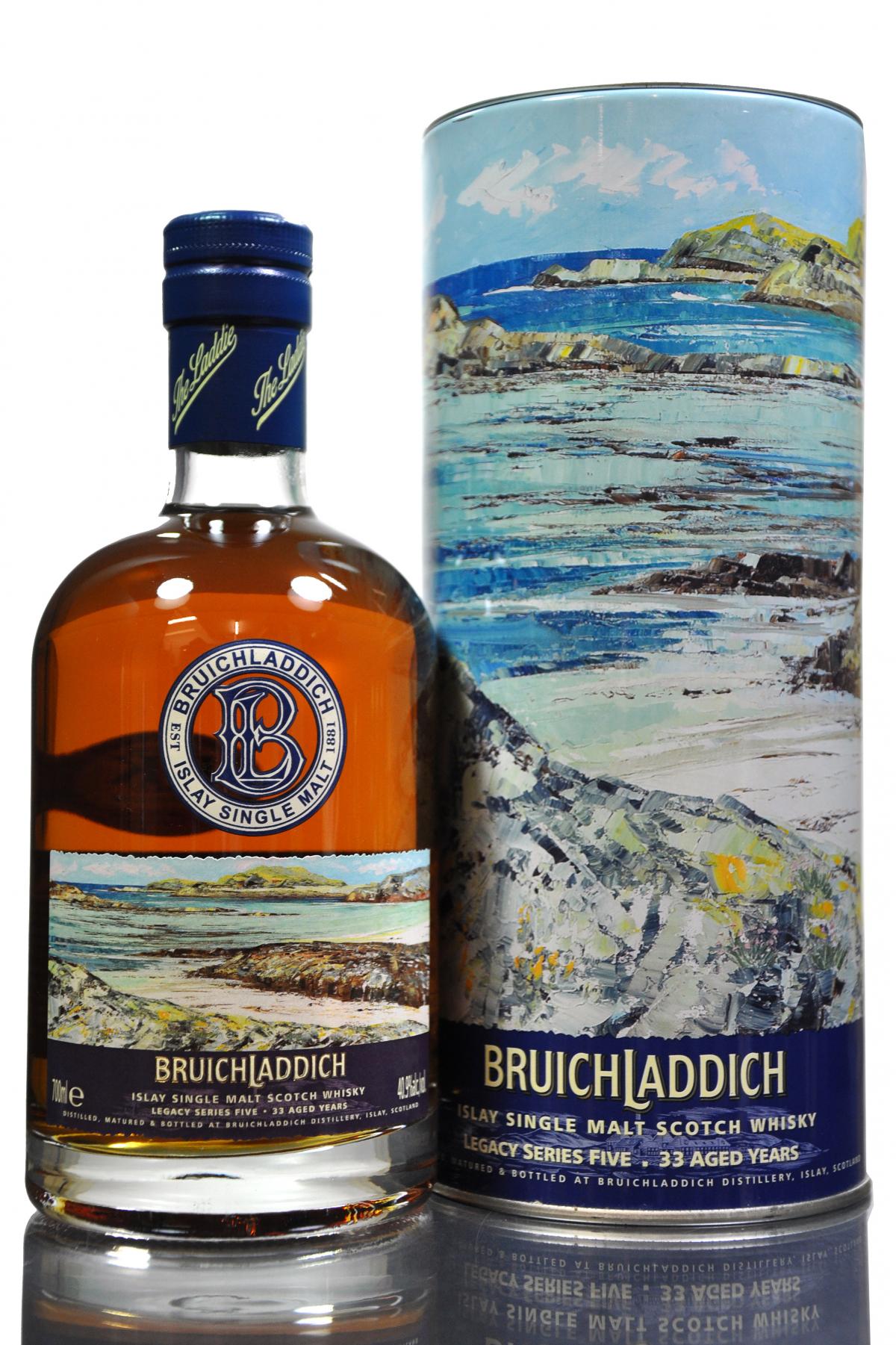 Bruichladdich 1972 - 33 Year Old - Legacy Five