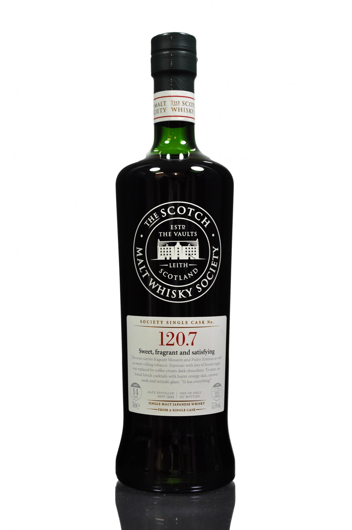 Hakushu 1999 - 14 Year Old - SMWS 120.7