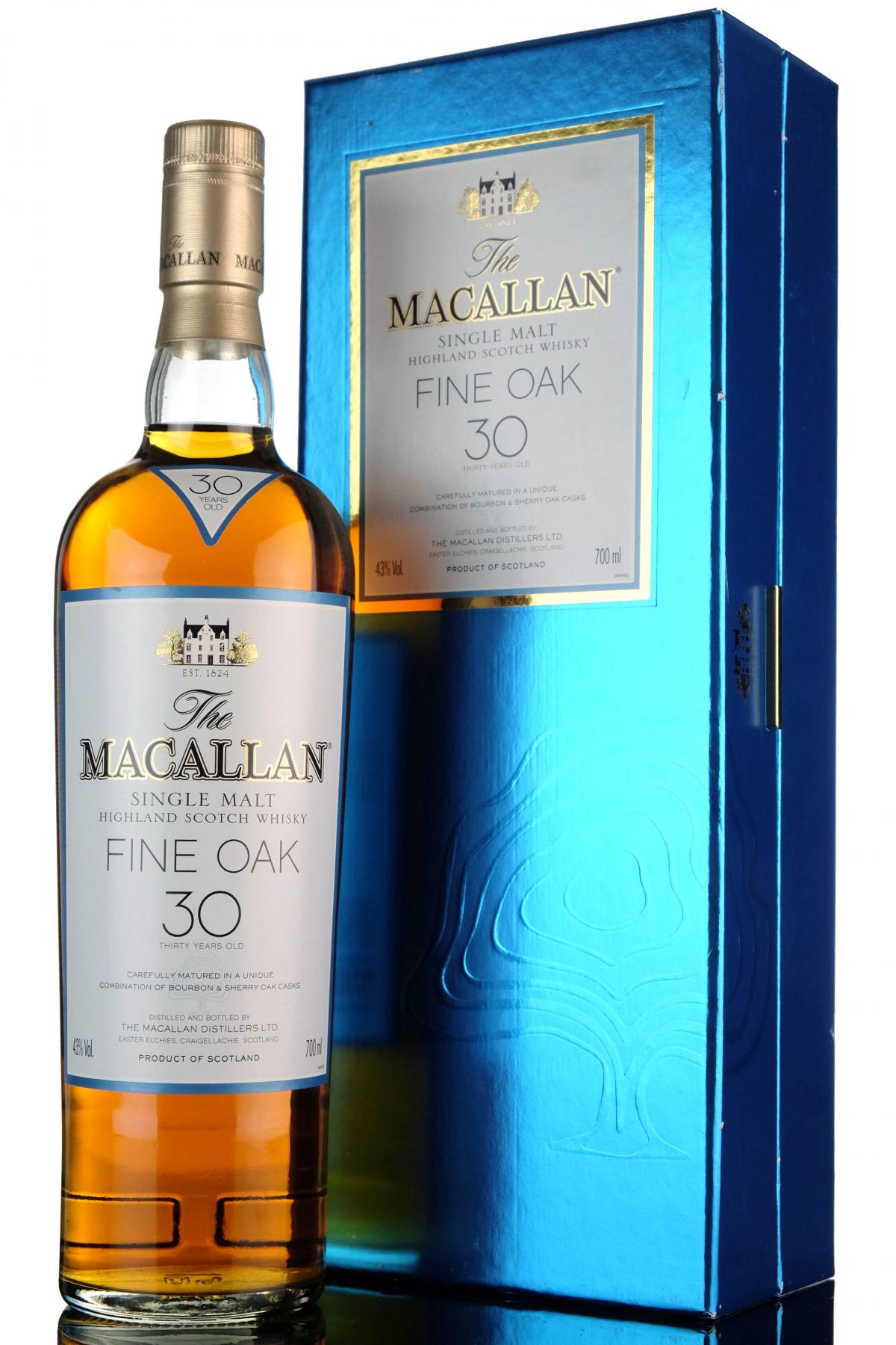 Macallan 30 Year Old - Fine Oak