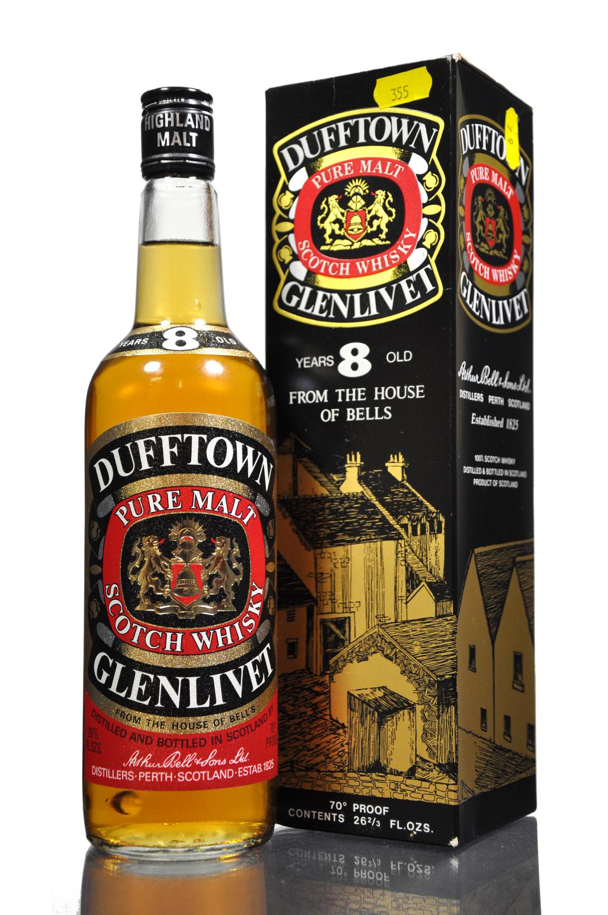 Dufftown-Glenlivet 8 Year Old - 1970s