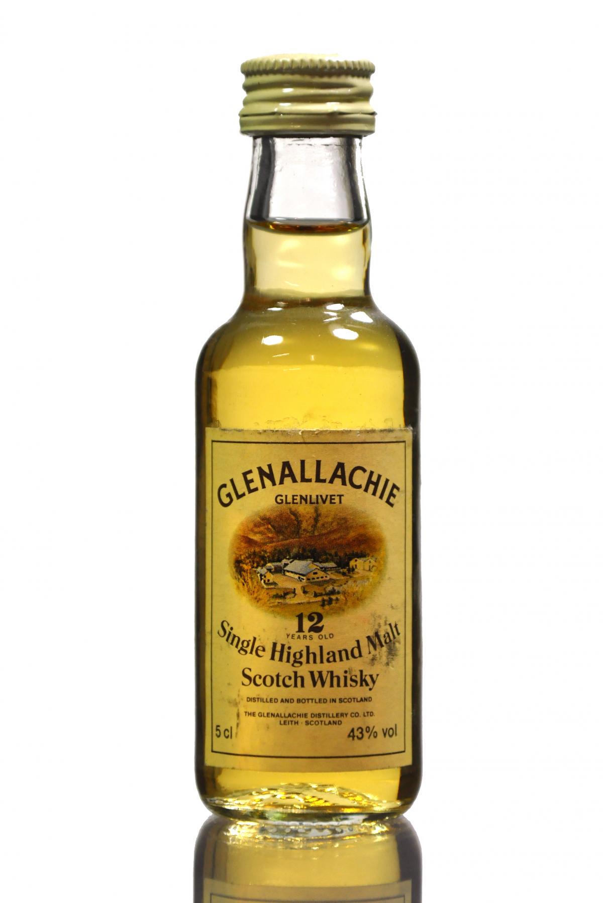 Glenallachie 12 Year Old Miniature