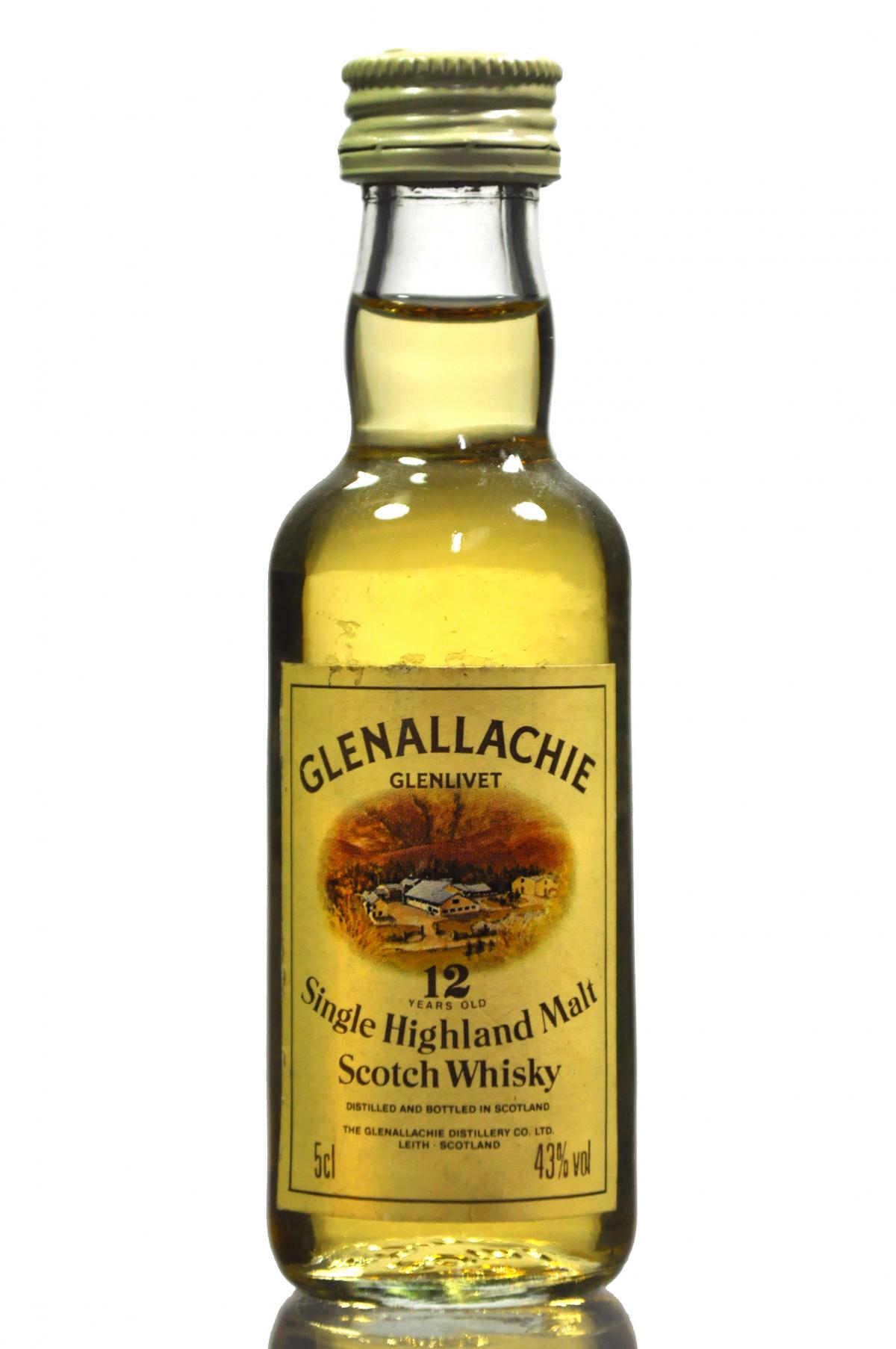 Glenallachie 12 Year Old Miniature