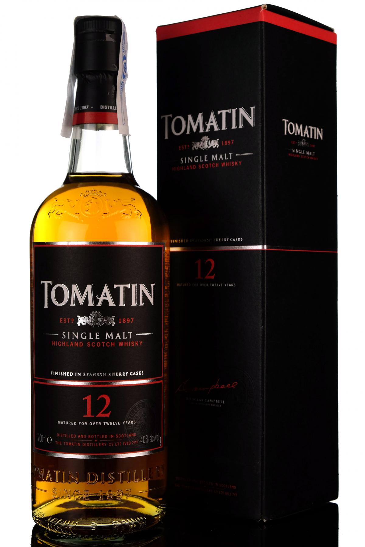 Tomatin 12 Year Old - 2000s