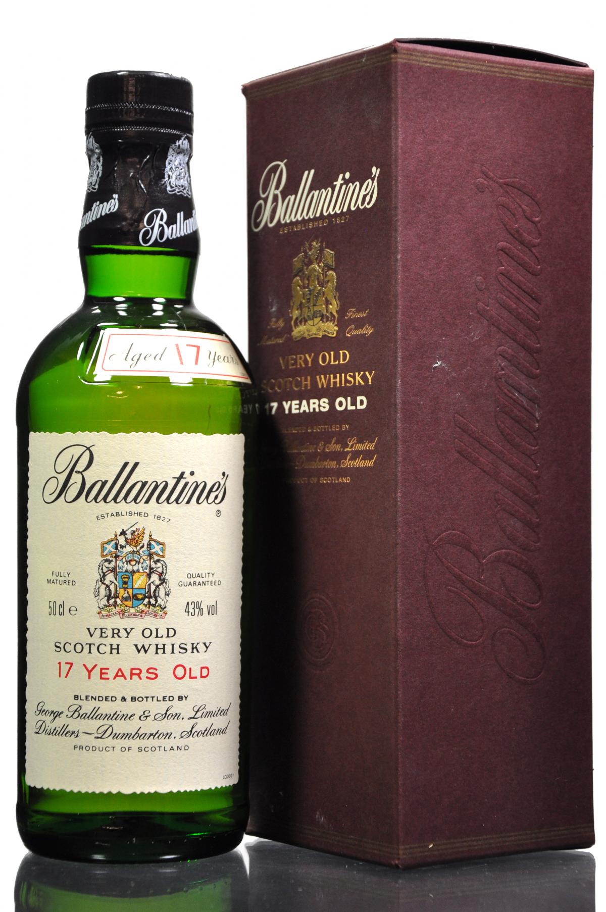 Ballantines 17 Year Old - 50cl
