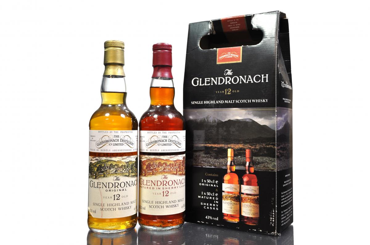 Glendronach 50cl Box Set - 1990s