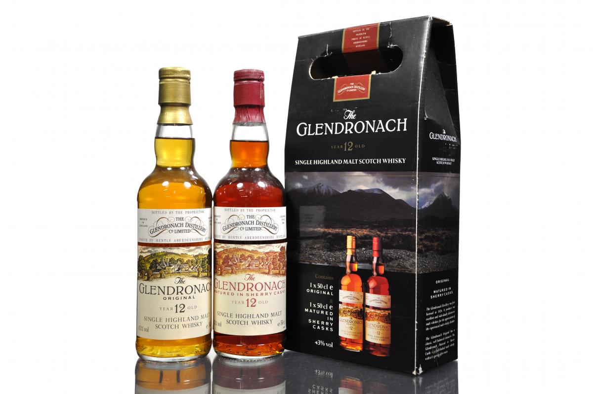 Glendronach 50cl Box Set - 1990s