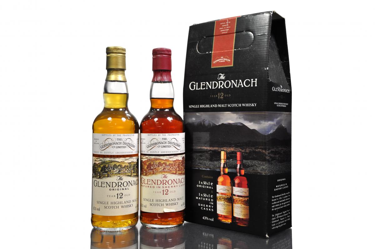 Glendronach 50cl Box Set - 1990s