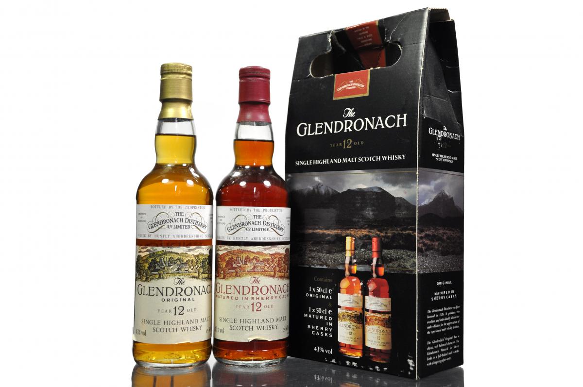 Glendronach 50cl Box Set - 1990s