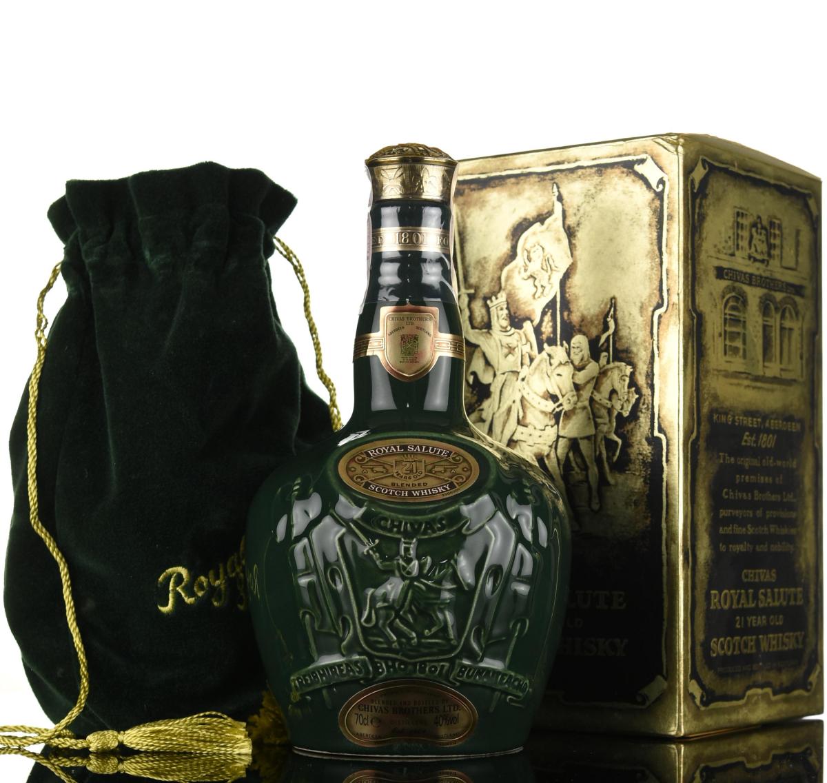 Royal Salute 21 Year Old - Green Decanter