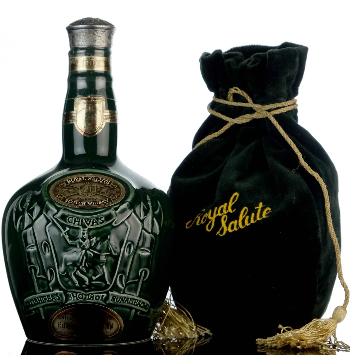 Royal Salute 21 Year Old - Green Decanter