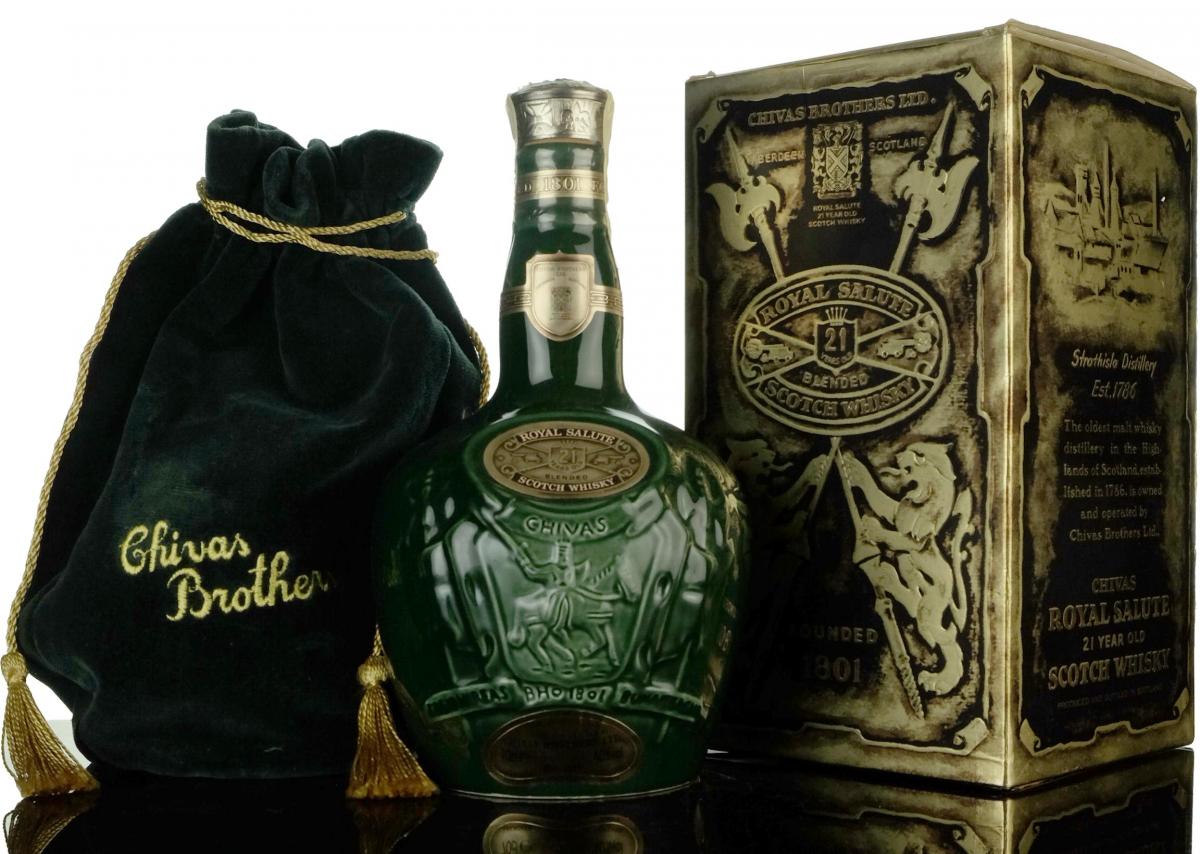 Royal Salute 21 Year Old - Green Decanter