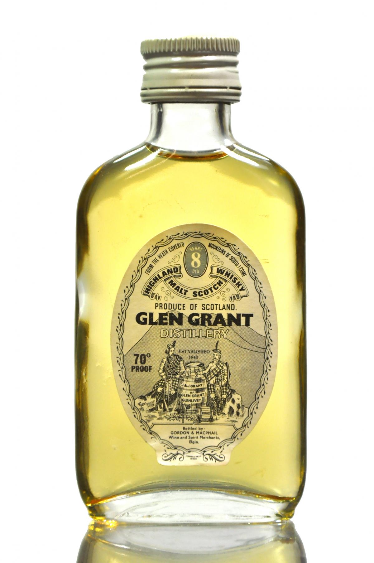 Glen Grant 8 Year Old - Gordon & MacPhail Miniature