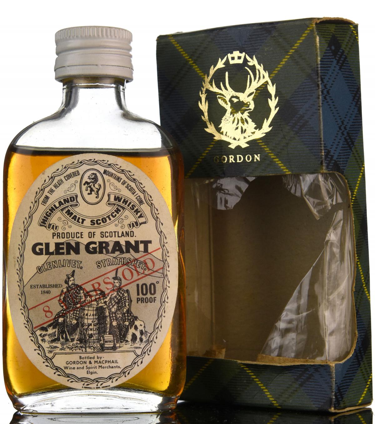 Glen Grant 8 Year Old - Gordon & MacPhail Miniature