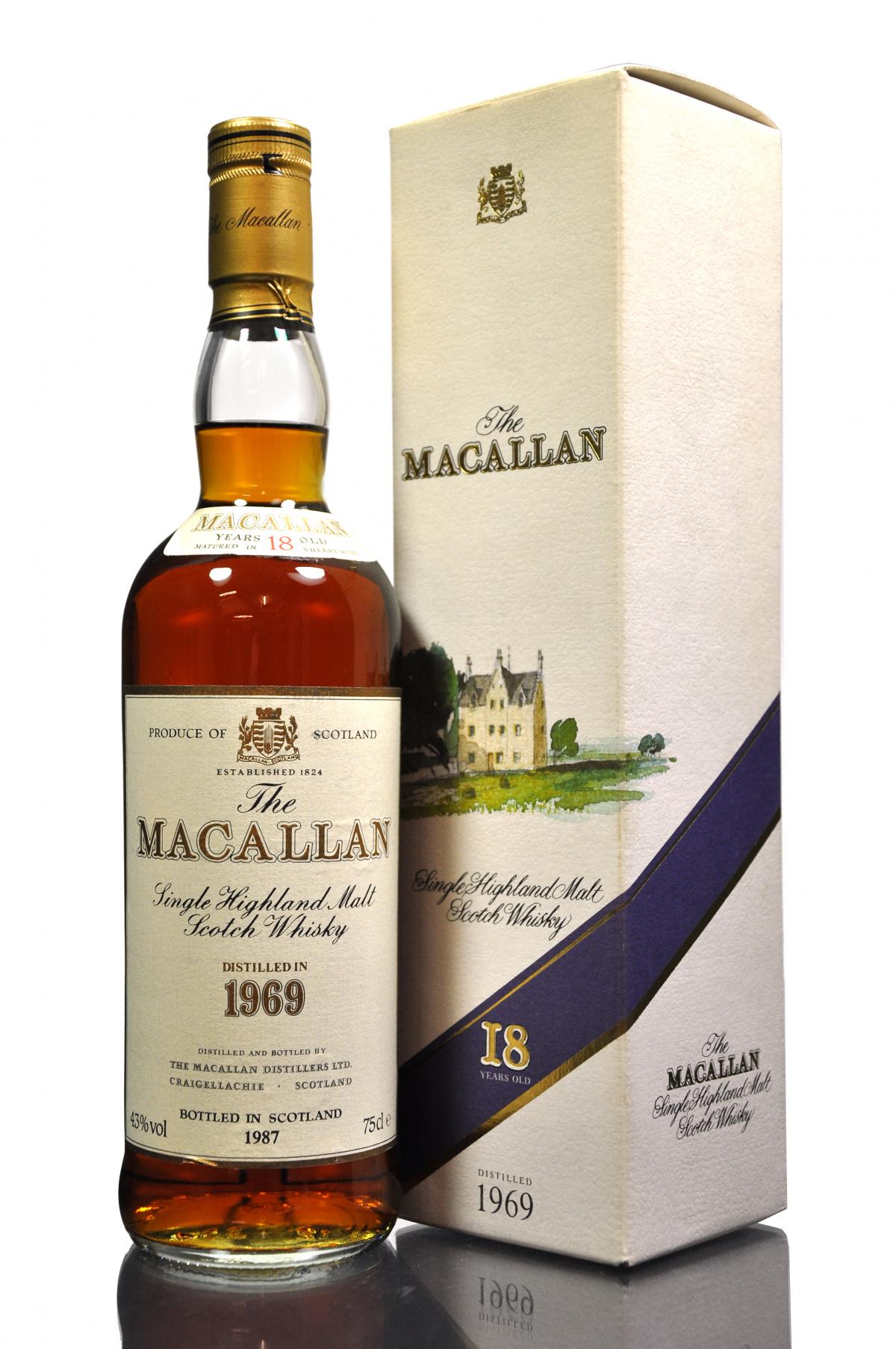 Macallan 1969-1987 - 18 Year Old