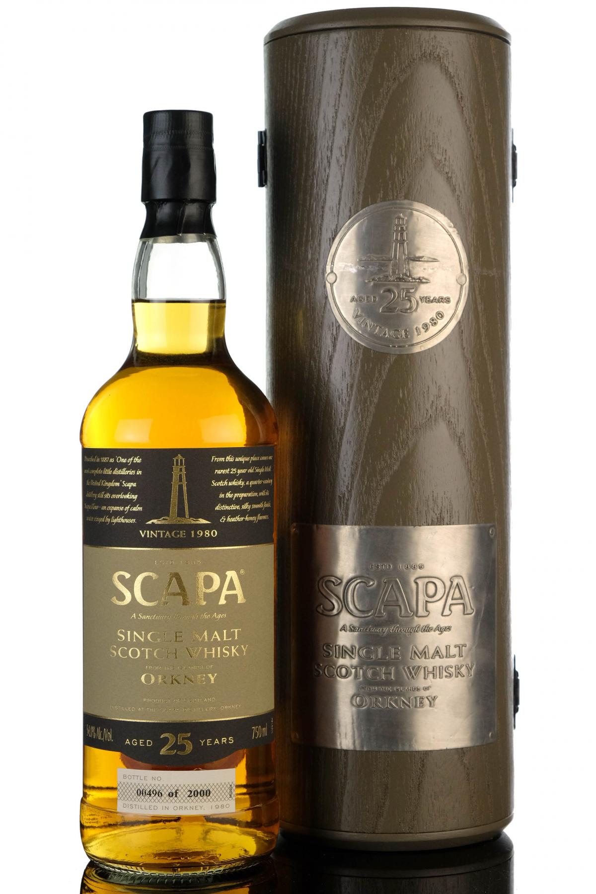 Scapa 1980 - 25 Year Old