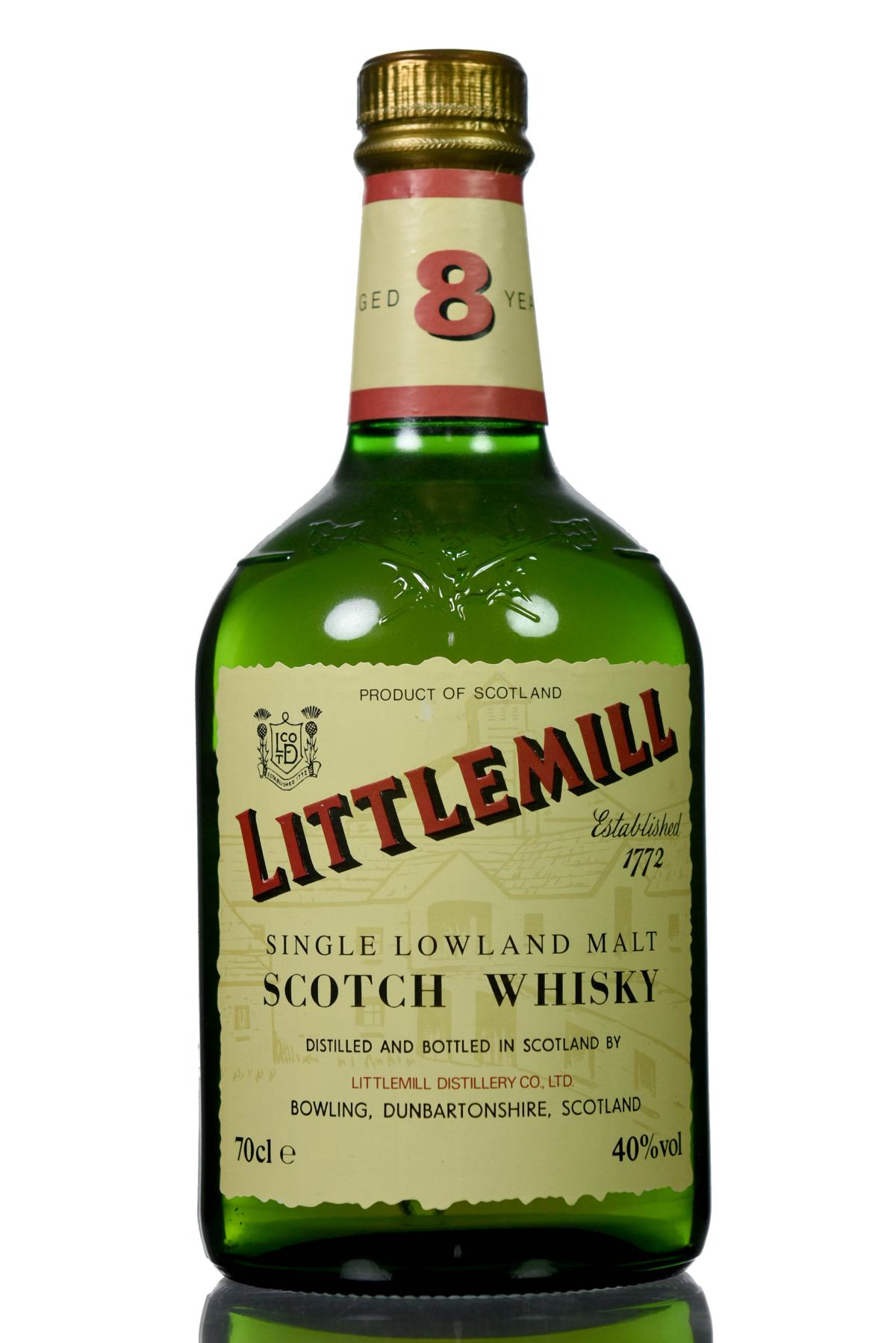 Littlemill 8 Year Old - Circa 2000