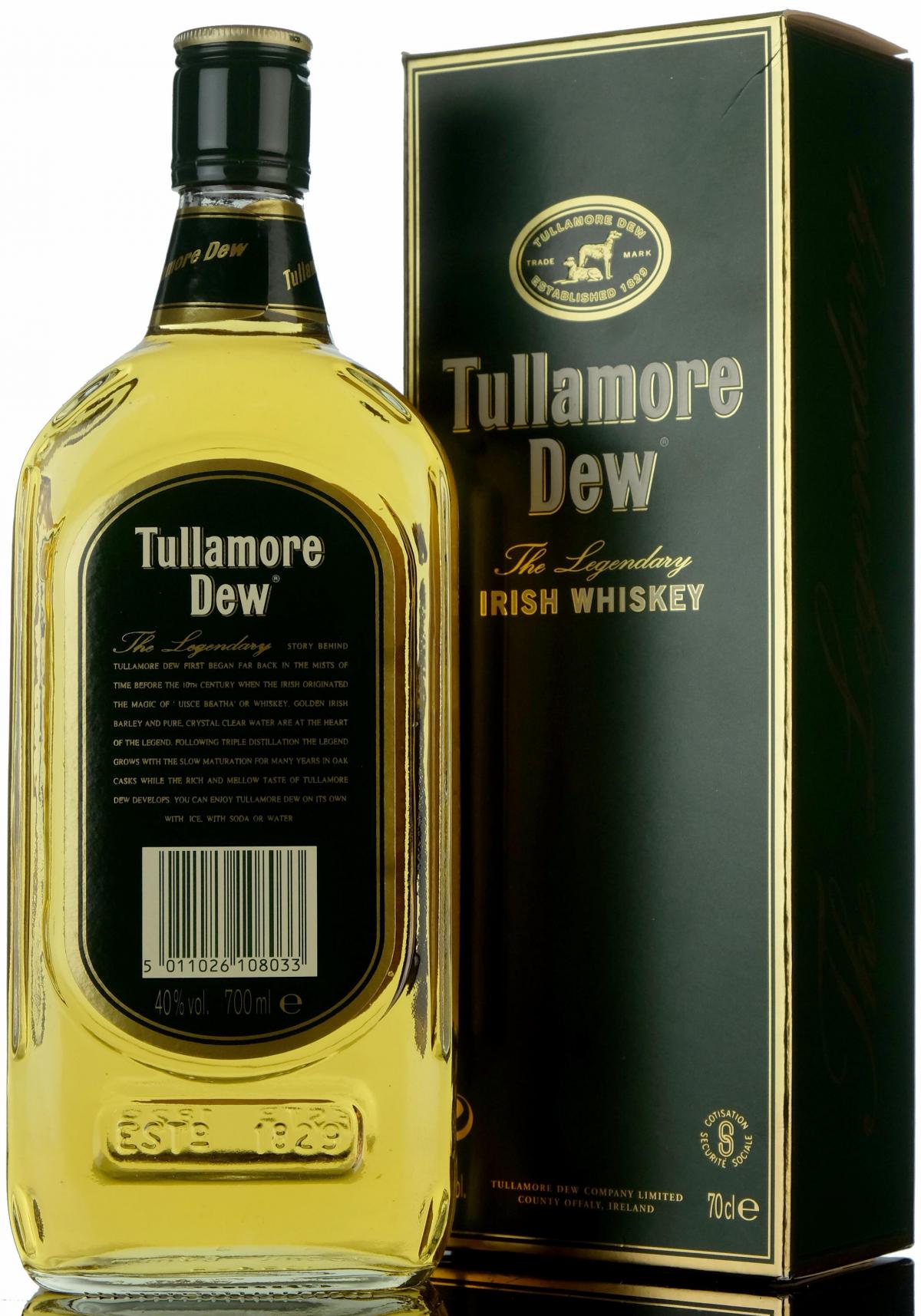 Tullamore Dew Irish Whiskey