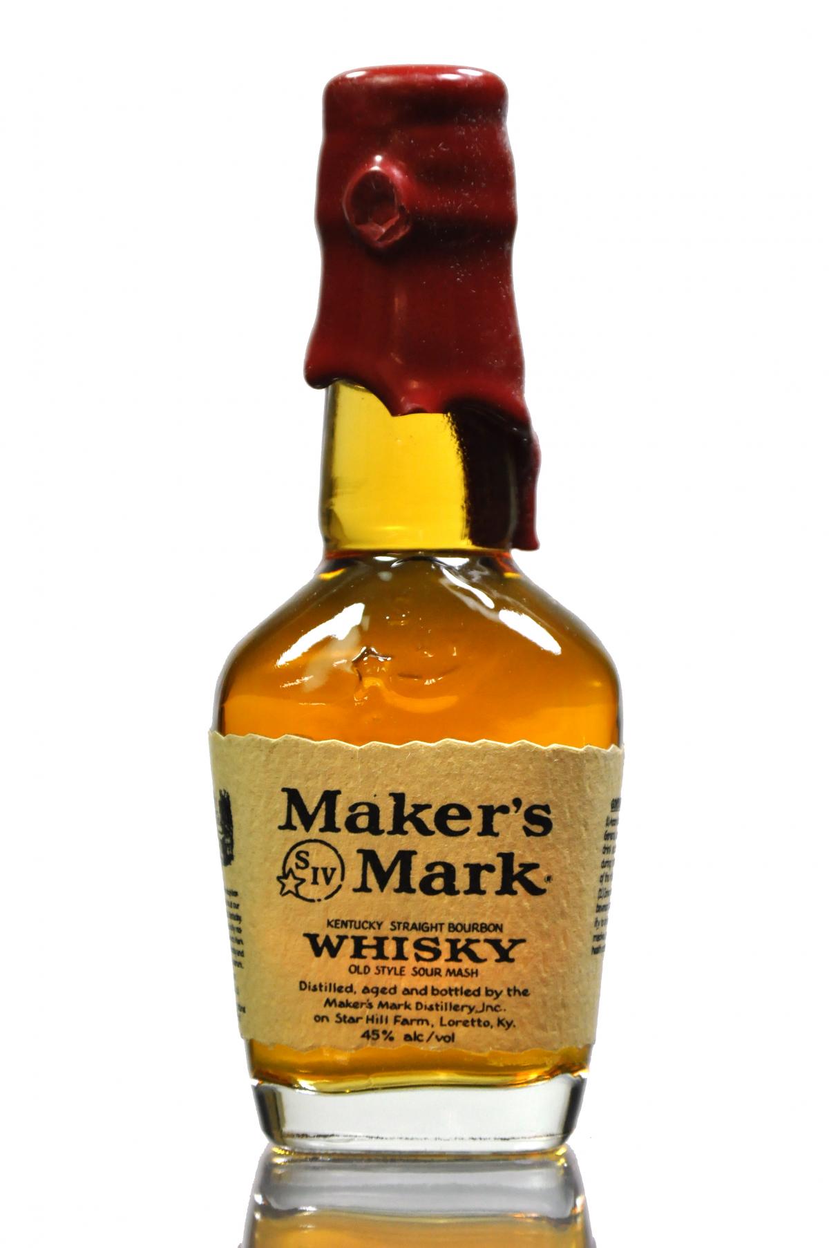 Makers Mark Miniature