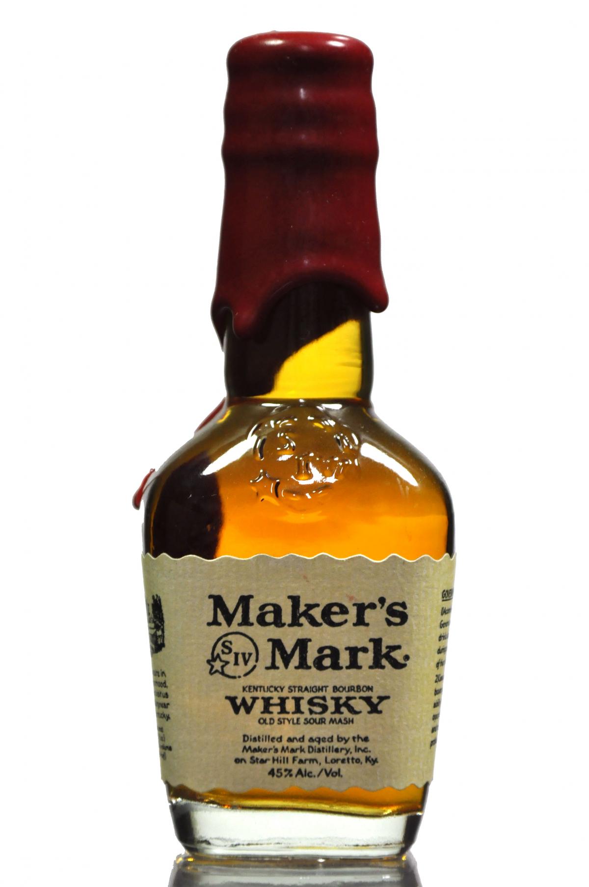 Makers Mark Miniature