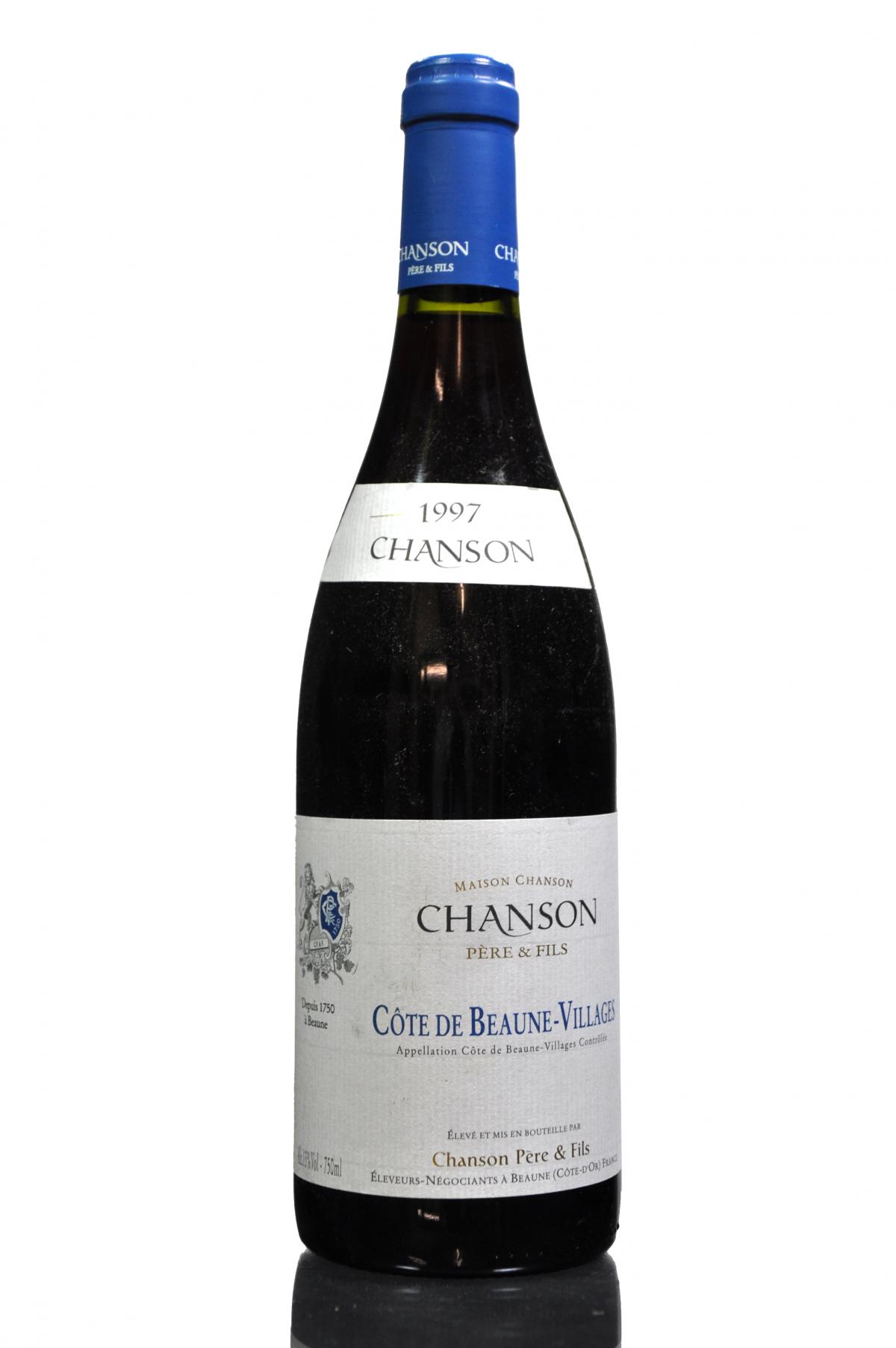 Chanson Cote De Beaune-Villages 1997